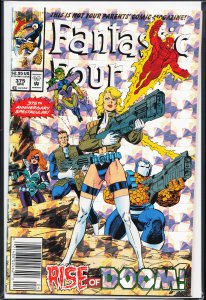 Fantastic Four #375 Newsstand Edition (1993) Fantastic Four