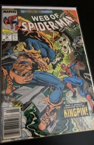 Web of Spider-Man #48 (1989) VF- Key Demogoblin