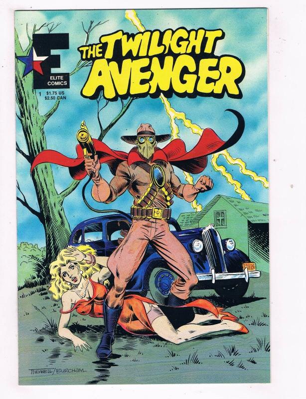 The Twilight Avenger #1 FN Elite Comics Comic Book 1986 DE40 AD14