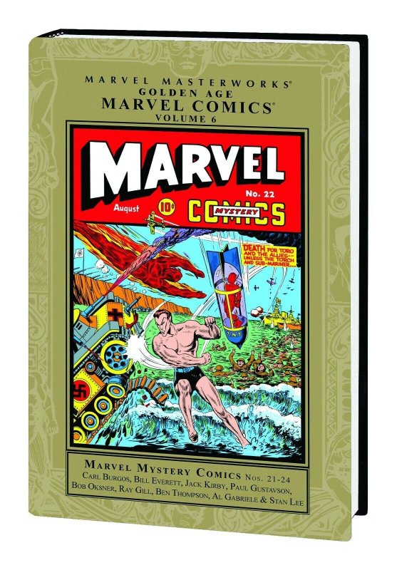 MMW Golden Age MARVEL COMICS Vol 6 Marvel Masterworks SEALED HC! SRP=$60