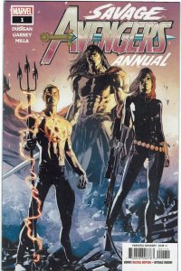 Savage Avengers Annual #1 Black Widow Conan NM