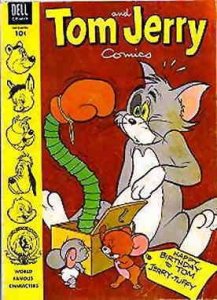 Tom And Jerry Comics #122 FN ; Dell | September 1954 Droopy