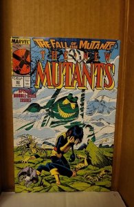 The New Mutants #58 through 61 Newsstand Edition (1987)