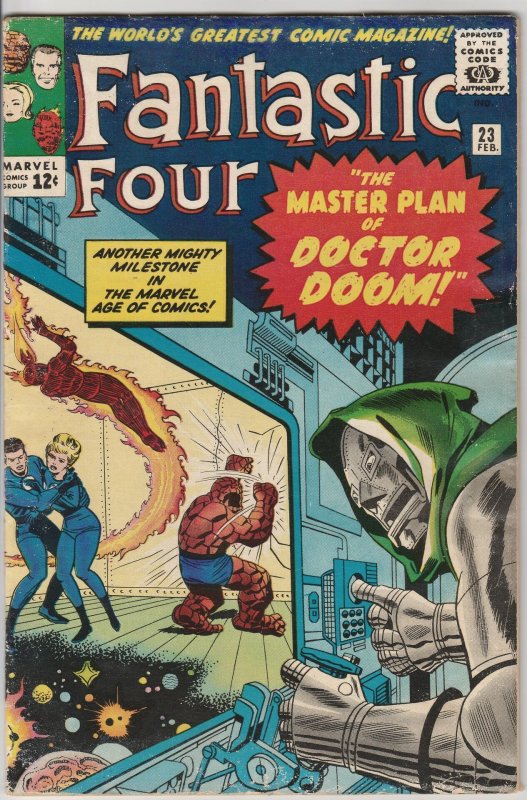 Fantastic Four #23 (1964) FINE