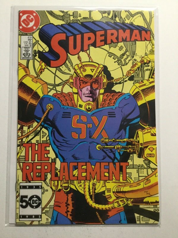 Superman 418 Near Mint- Nm- 9.2 Dc Comics