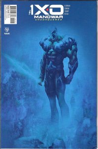 X-O Manowar Unconquered #1 1:250 Leather Cover (DAMAGE TO BOTTOM OF SPINE) EB100