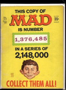 Mad #123 (1968) Alfred E. Neuman