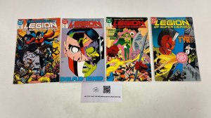 4 Legion of Superheroes DC Comics Books #20 21 22 23 Levitz 76 JW18