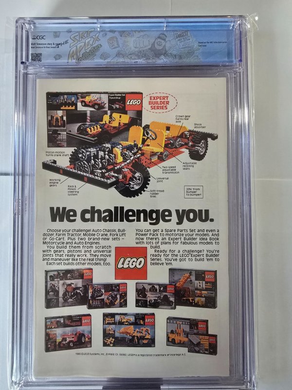 Battlestar Galactica #23 CGC 9.8 SRP APEX Collection