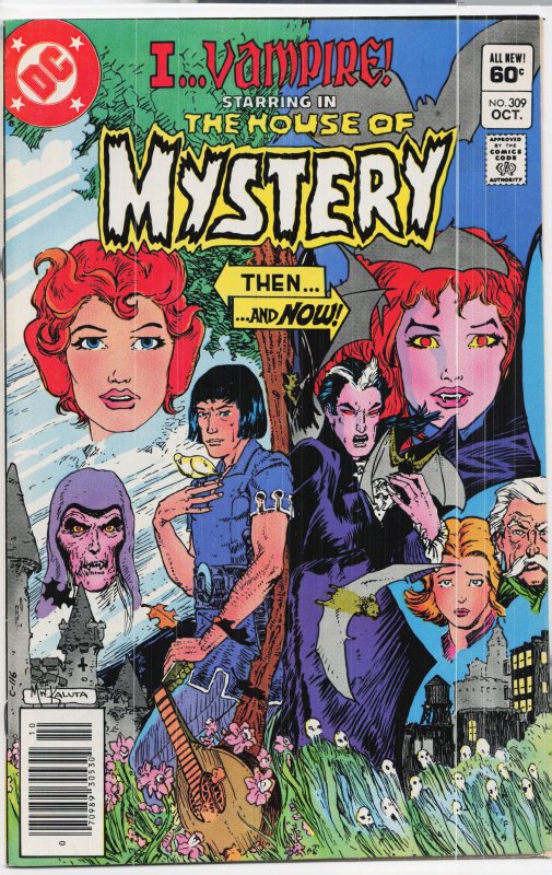 House of Mystery #309 (1982) I... Vampire!