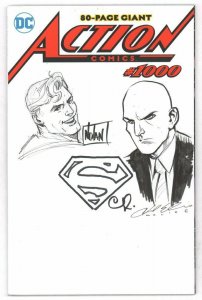 Action Comics #1000 - Superman art by Graham Nolan & Lex by Karl Moline