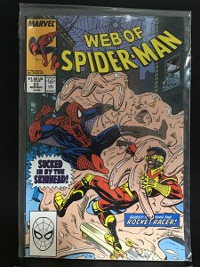 Web of Spider-Man #57 Direct Edition (1989)
