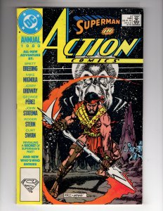 Action Comics Annual #2 (1989) *** $5.99 FLAT-RATE SHIPPING !!! ***      / ECA1c