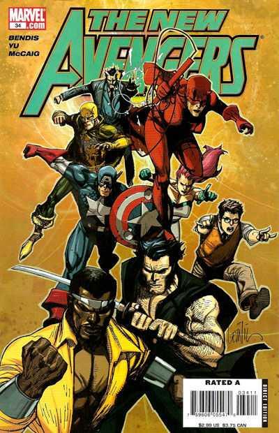 New Avengers (2005 series)  #34, NM (Stock photo)