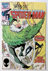 Web of Spider-Man, The #24 (March 1987, Marvel) 8.5 VF+
