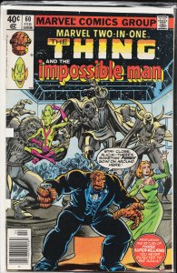 Marvel Two-in-One #60 (1980) Impossible Man