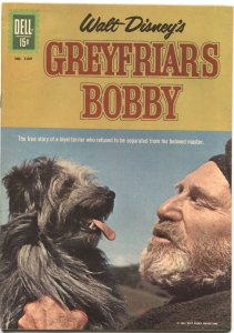 GREYFRIARS BOBBY #1189-JESSE MARSH ART-DELL FOUR COLOR--1961-DISNEY