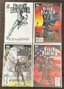 Black Panther #1,3,4,7 Marvel Comics 2009 J Scott Campbell Lot NM