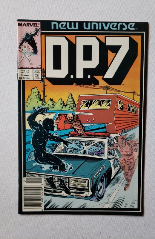 D.P.7 #3 Newsstand Edition (1987)