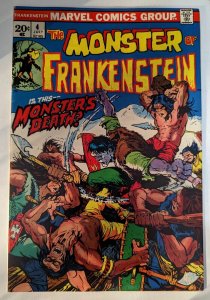 The Frankenstein Monster #4 Marvel Comic Book Is This Monster's De...