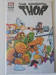 Immortal Thor #22 Giarrusso Marvel Universe Connect Variant Cover 4/2 Marvel