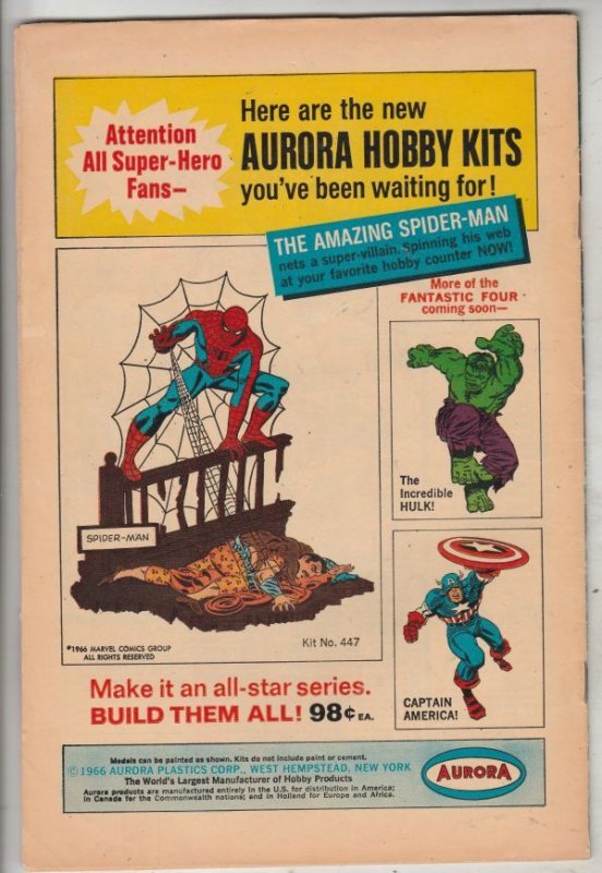 Daredevil #25 (Feb-67) VG/FN Mid-Grade Daredevil