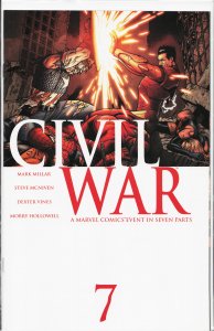 Civil War #7 (2007) Iron Man [Key Issue]