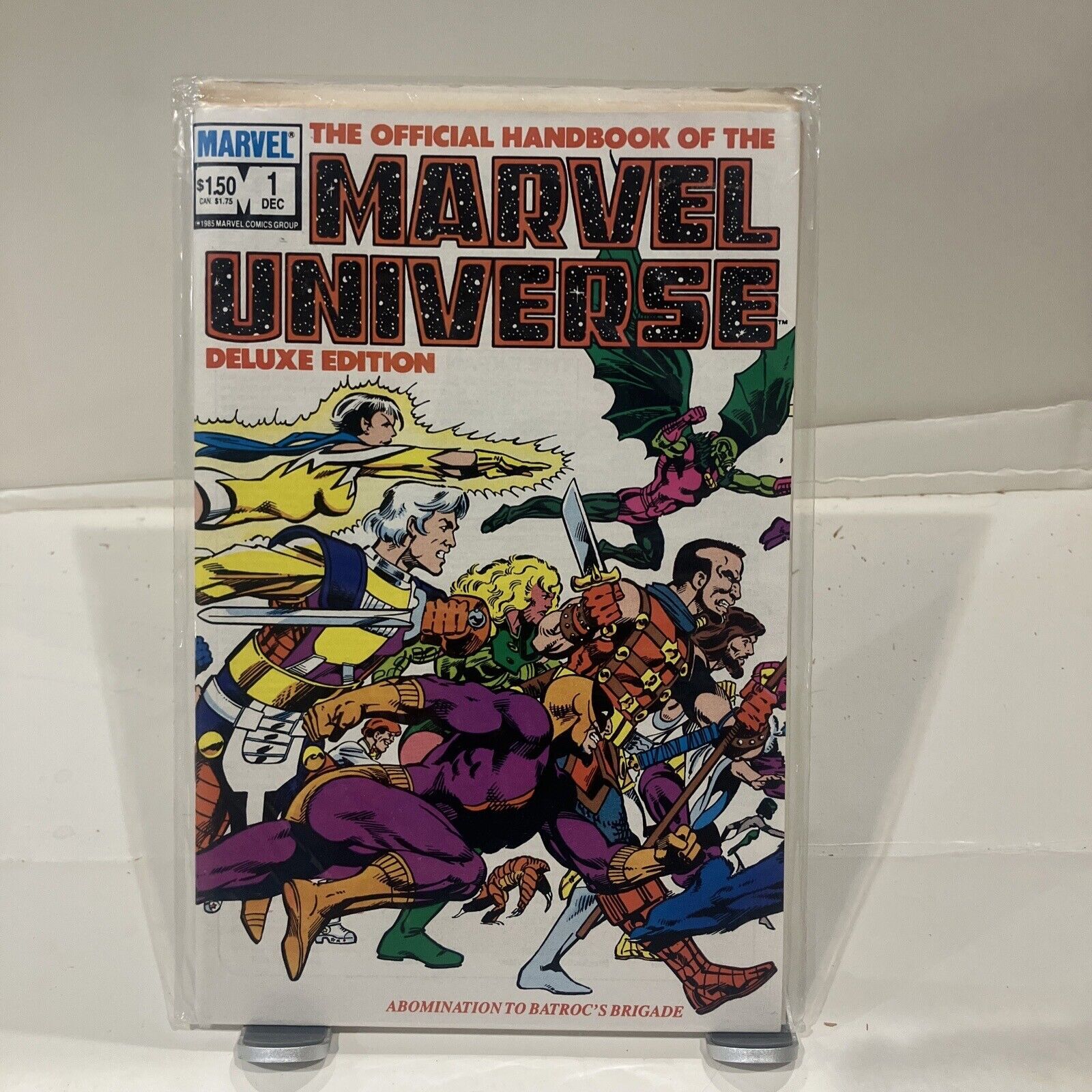 Official Handbook of the Marvel Universe Deluxe Edition 1 1985