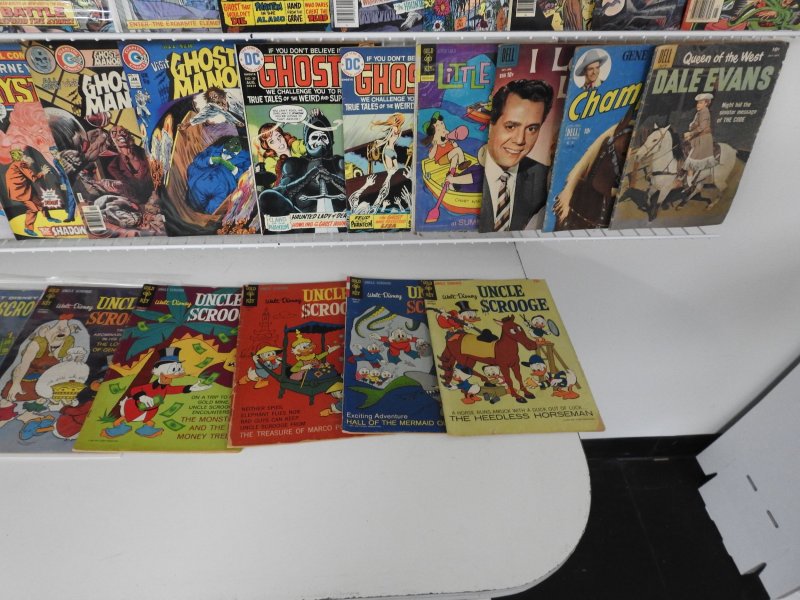 Huge Lot 130+ Comics W/ Uncle Scrooge, Marvel's Greatest Comics, +More! ...