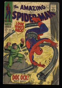 Amazing Spider-Man #53 GD 2.0 Doctor Octopus Appearance!