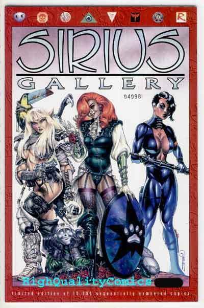 SIRIUS GALLERY #1, NM+, Joseph Linsner, Cry for Dawn, Limited, more in store