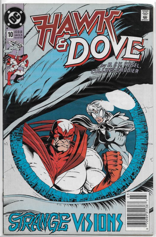 Hawk and Dove (vol. 2, 1989) #10 VG Kesel, Cullins