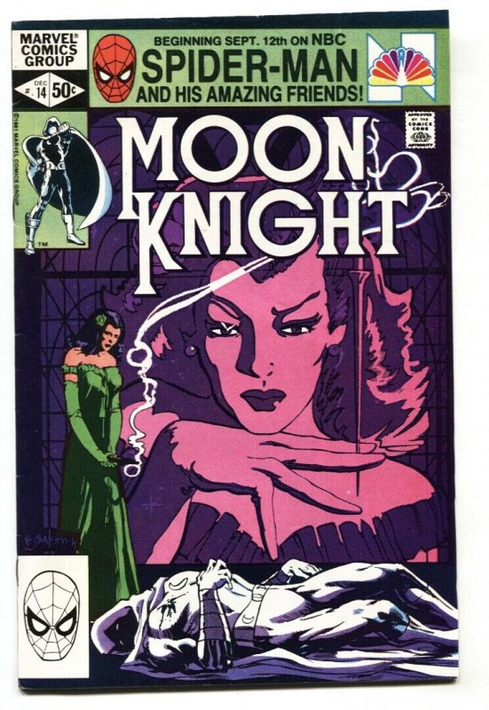 Moon Knight #14 1981   1st appearance of Stained Glass Scarlet -