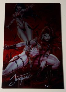 Die!namite Lives #1 Metal Cover 19/50 signed Jamie Tyndall w/ COA!