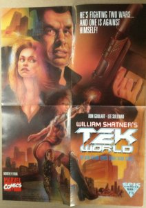 William Shatner's Tek World Retail Poster by Epic and Marvel Comics 1991