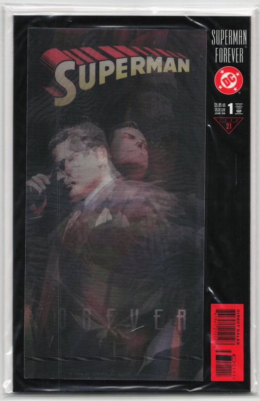 Superman Forever Hologram Cover (1998) Superman