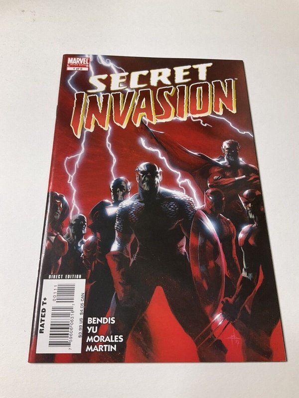 Secret Invasion 1 Nm Near Mint Marvel Comics 