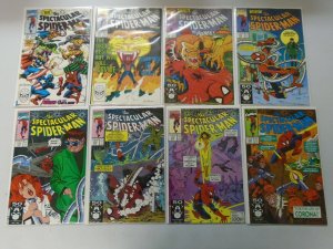 Spectacular Spider-Man lot 46 different #138-184 8.0 VF (1988-92 1st Series)