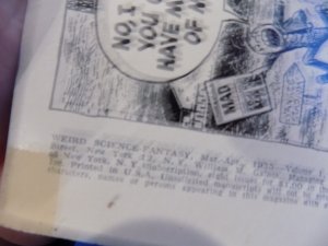 WEIRD SCIENCE-FANTASY # 28 EC RARE HTF FELDSTEIN COVER (1955)