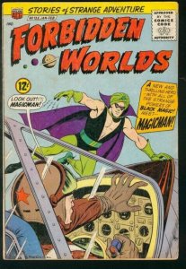 FORBIDDEN WORLDS #125- FIRST APPEARANCE MAGICMAN ORIGIN VG+