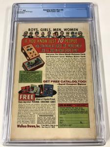 Amazing Spider-man 29 Cgc 6.0 Ow/w Pages Marvel Silver Age 2nd Scorpion