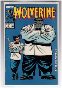• Wolverine #8 (1989)  Grey Hulk Mr Fixxit! - [CR400-FP#01]