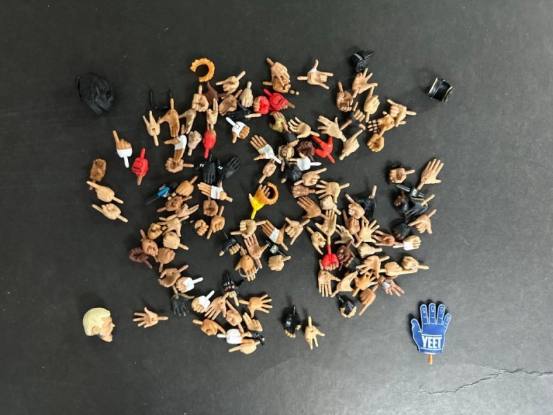 WWE AEW Mattel Elite Lot of 105 With Accessories