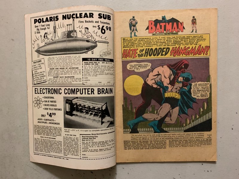 Detective Comics #355 Hooded Hangman 4.0 (1966)