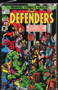 The Defenders #24 (1975) The Defenders