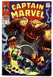 Captain Marvel #6  1968 - Marvel  -VF- - Comic Book