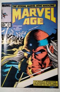 Marvel Age #21 (1984) Marvel Comic Book J757