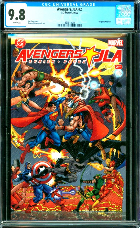Avengers and JLA #2 CGC 9.8