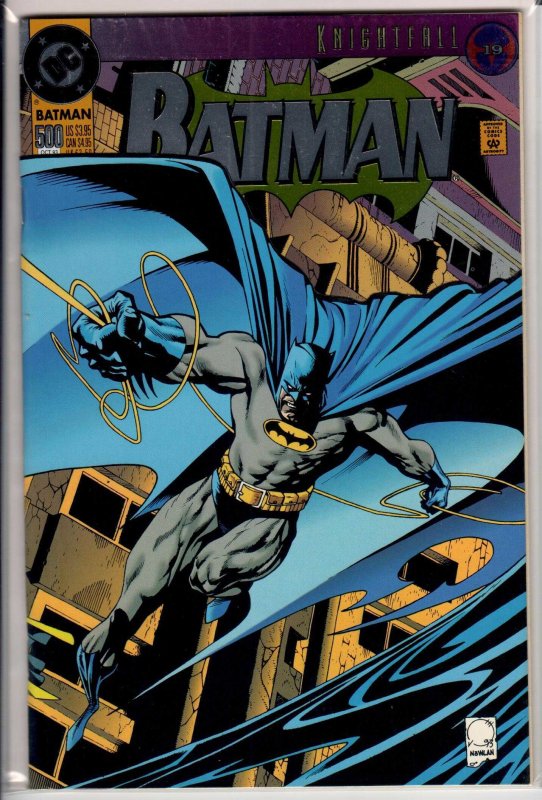 Batman #500 Die-Cut Cover (1993) 8.5 VF+