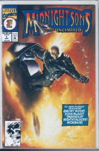 Midnight Sons Unlimited #1 Direct Edition (1993)